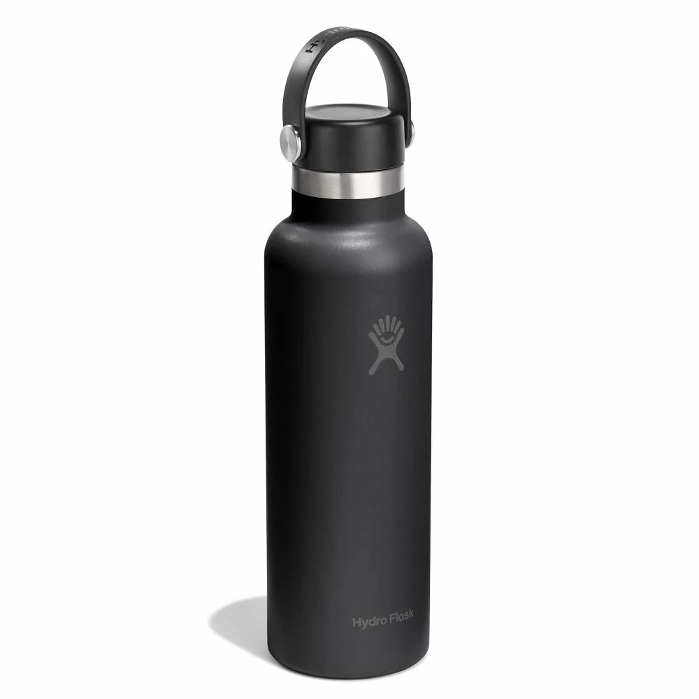 Hydro Flask Standard Mouth Flex Cap 21oz, Tonal Black