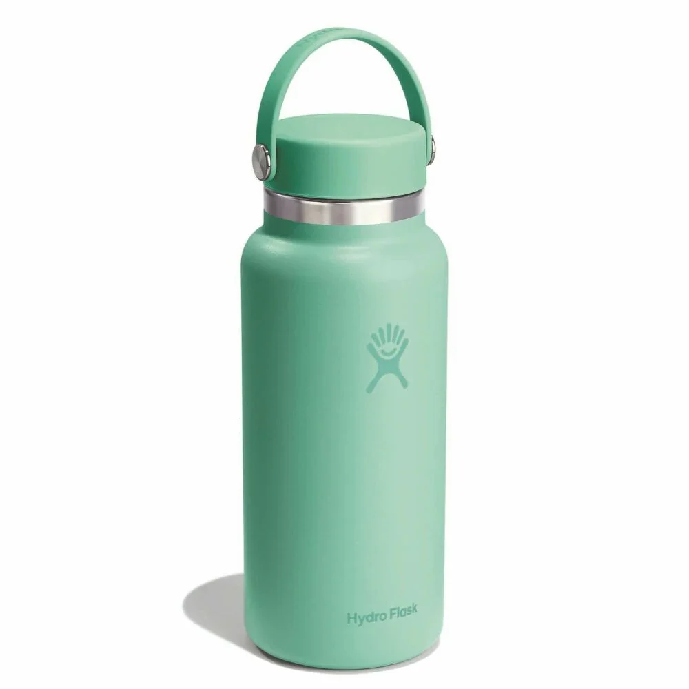 Hydro Flask Wide Mouth Bottle Flex Cap 32oz, Mermaid Green