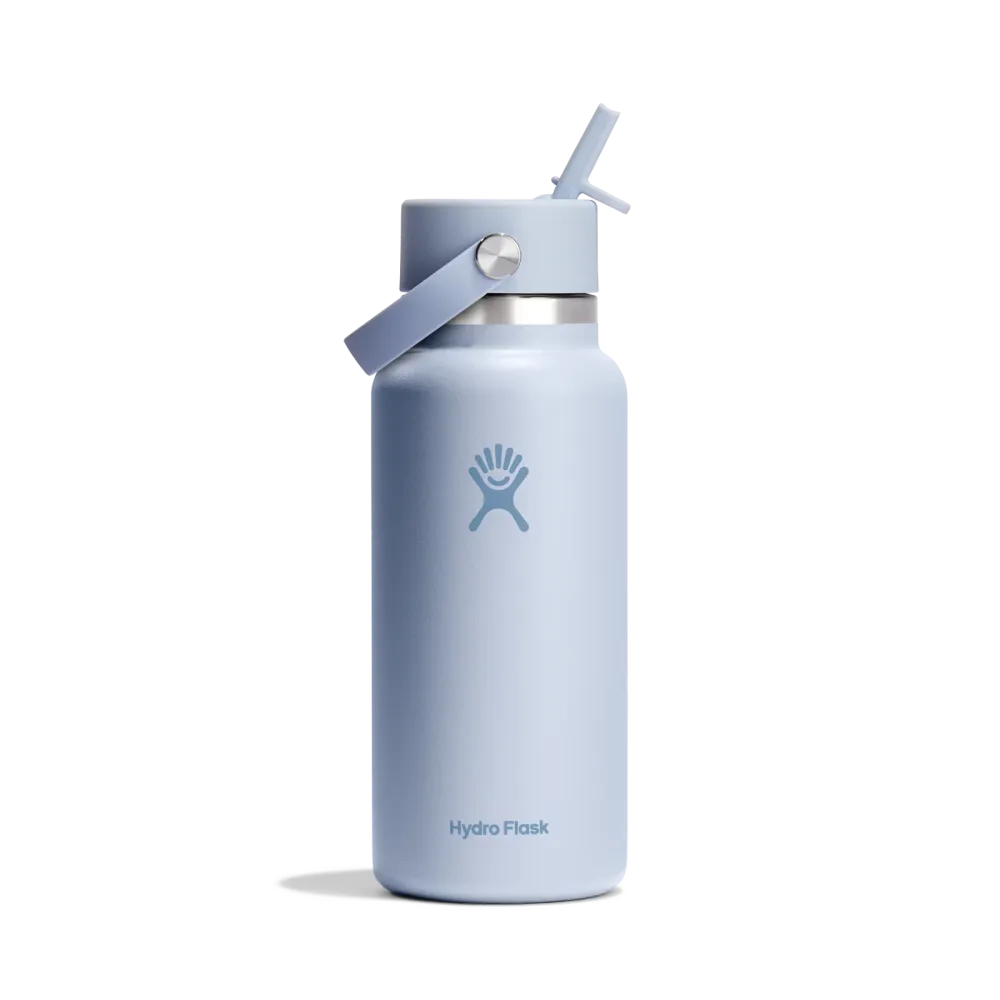 Hydro Flask Wide Mouth Flex Straw Cap 32oz, Surf