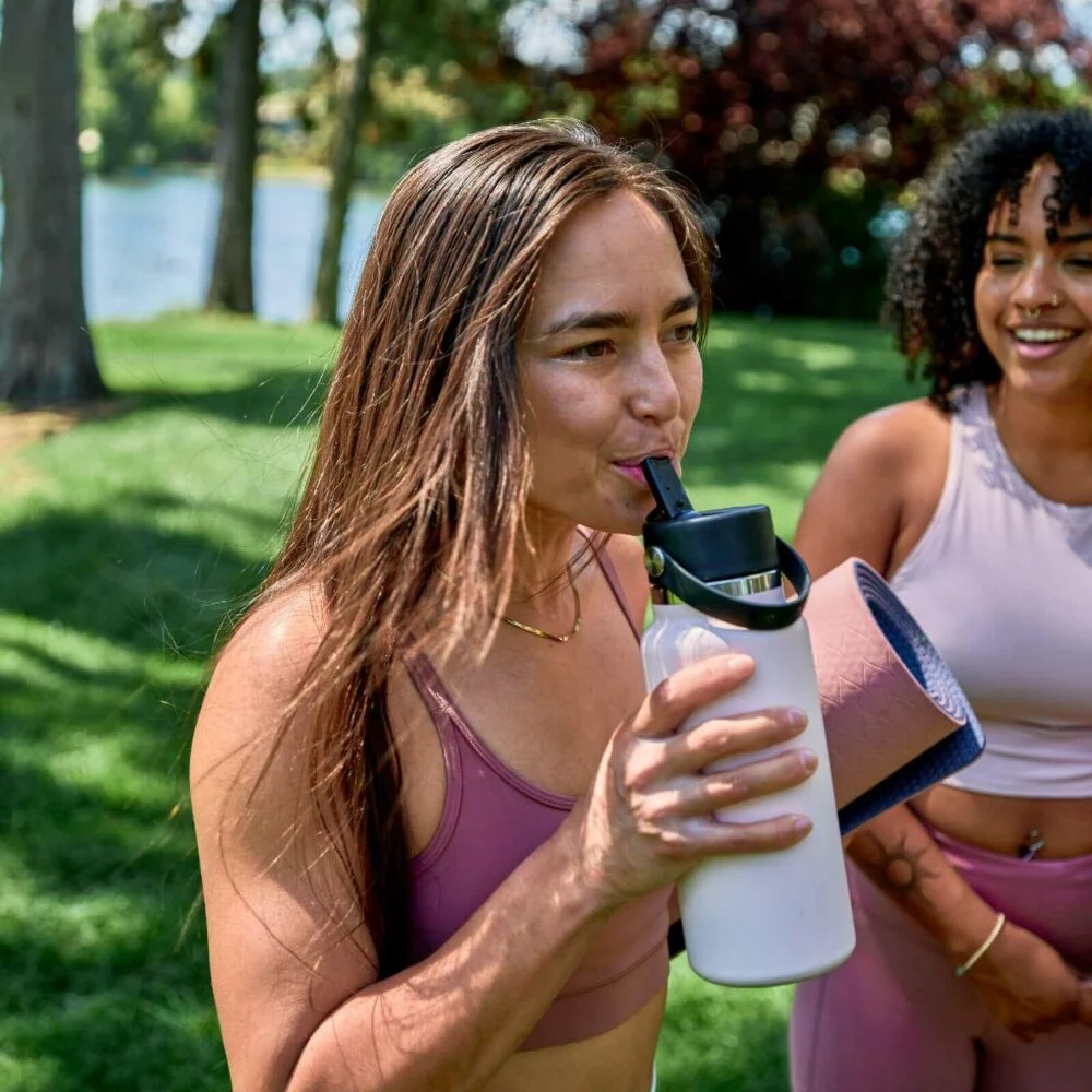 Hydro Flask Wide Mouth Flex Straw Cap 32oz, Surf