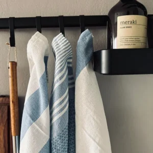Kjøkkenhåndklær 3 stk - Color mix Blå Øko-tex