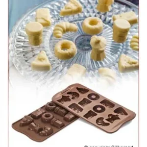 Konfektform med bakemotiver