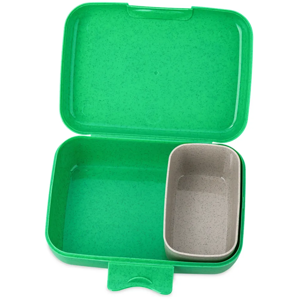 Koziol Organic Spring Green Lunch Box Med Separation Skål Candy L Peppa Pig Pop