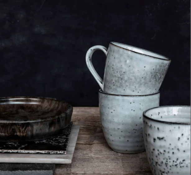 Krus fra House Doctor - Grey/Blue keramikk