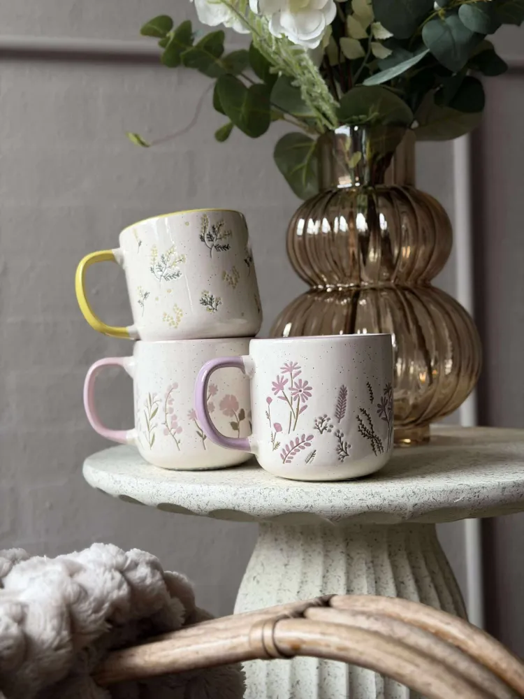 Krus med blomster - MIX