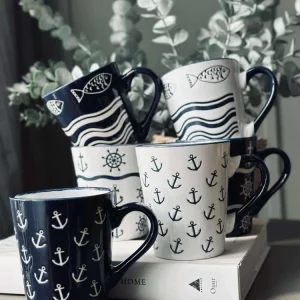 Krus i steintøy – Maritime MIX