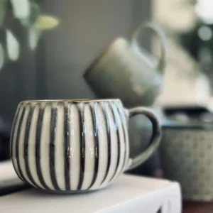 Krus VIGA Stripe - Grå