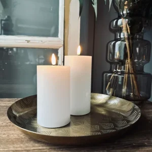 Lysfat Messing - Ø 30 cm