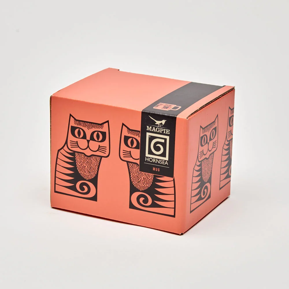 Magpie x Hornsea Mug, Cat Orange