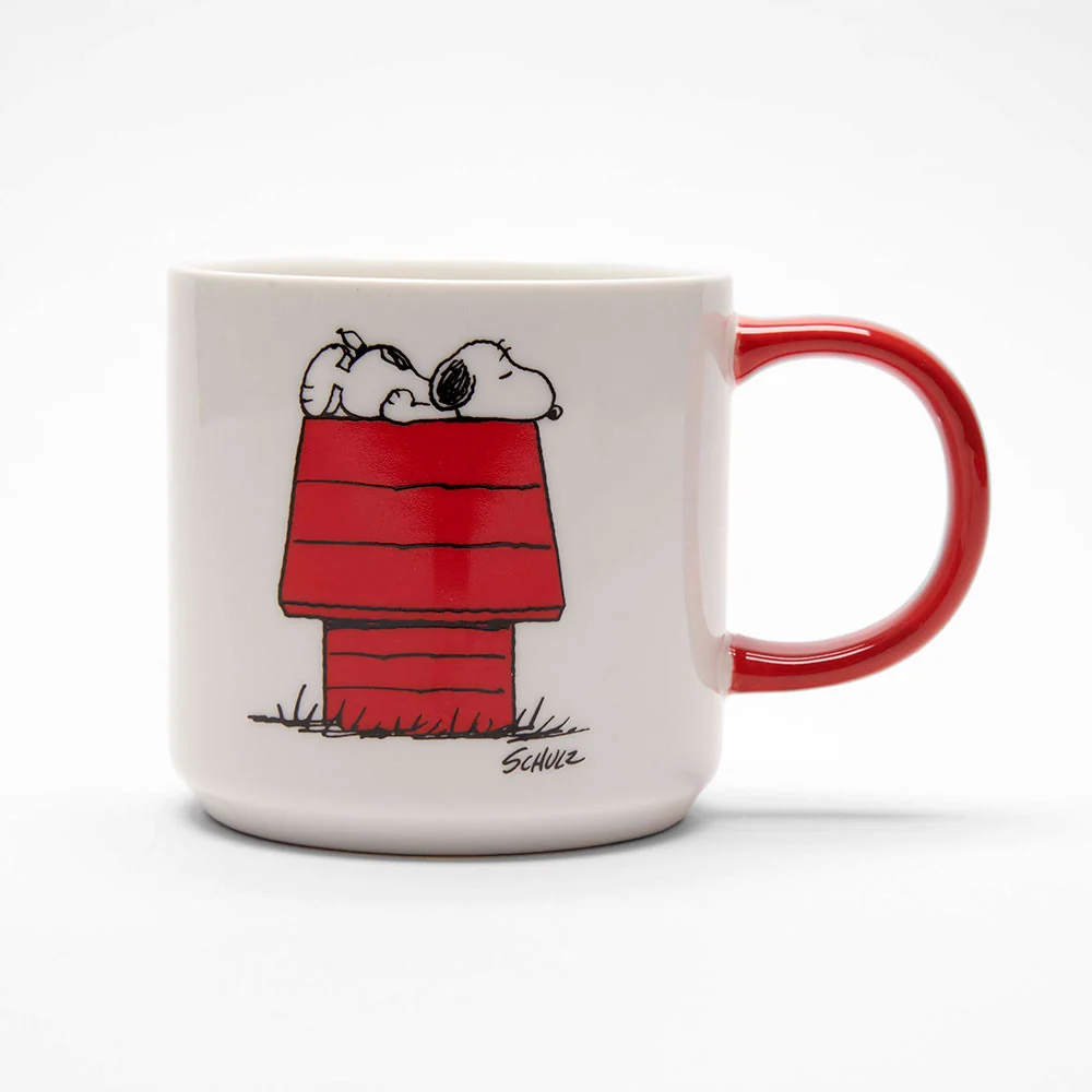 Magpie Peanuts Mug, Allergic to Mornings