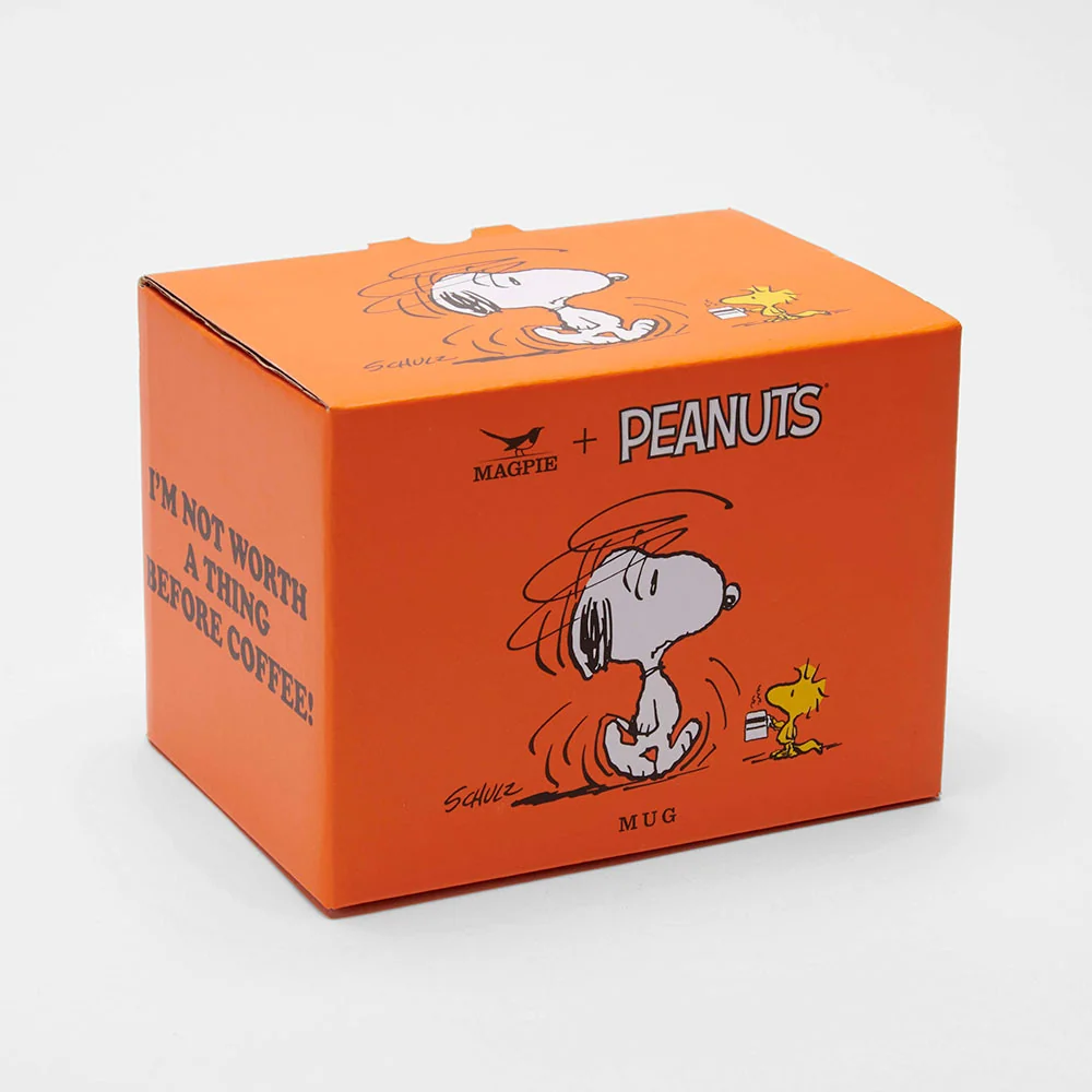 Magpie Peanuts Mug, Coffee