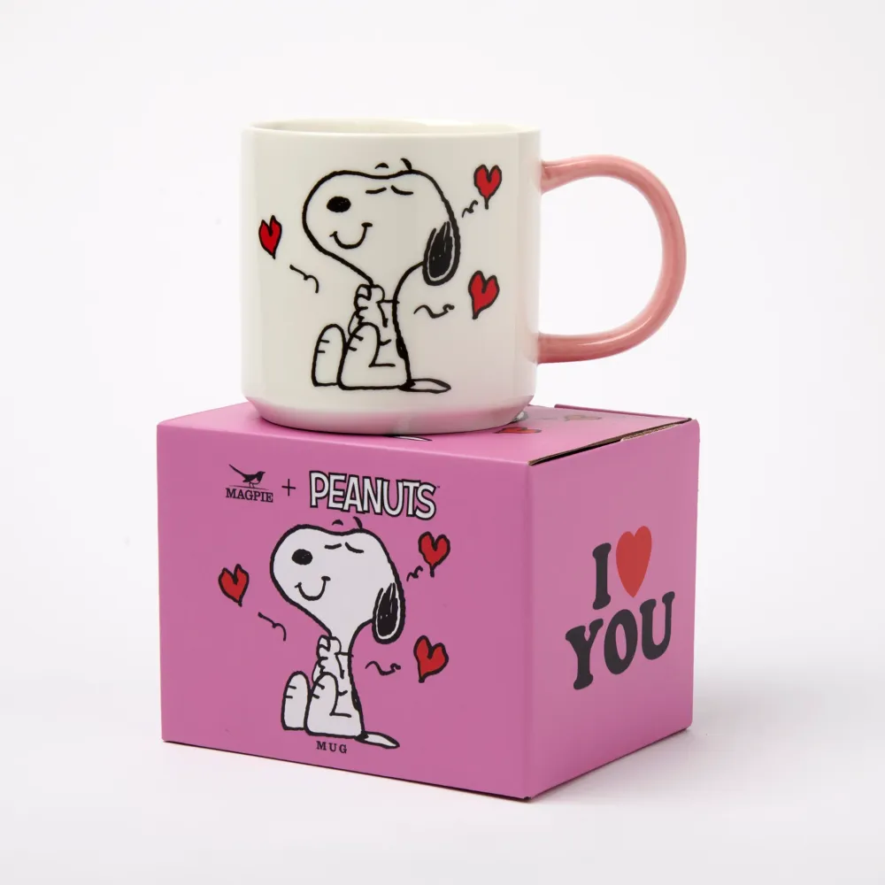 Magpie Peanuts Mug, I Love You