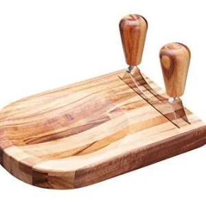 Natural elements skjærebrett med kniv