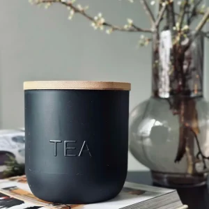 Oppbevaringskrukke med lokk - TEA