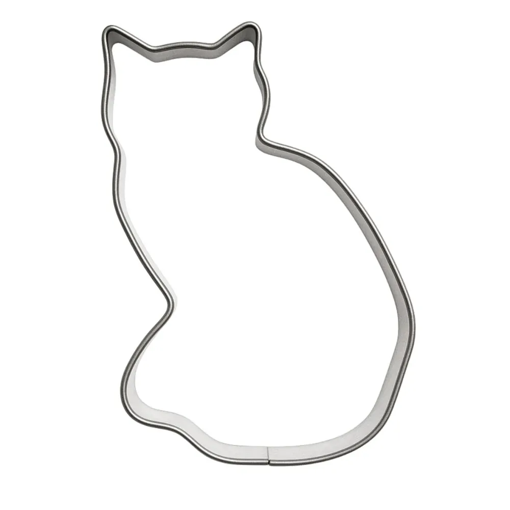 Pepperkakeform katt - 8,5 cm