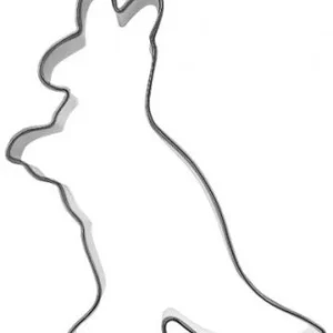 Pepperkakeform kenguru - 9 cm