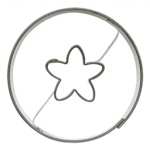 Pepperkakeform ringblomst - 4,5 cm