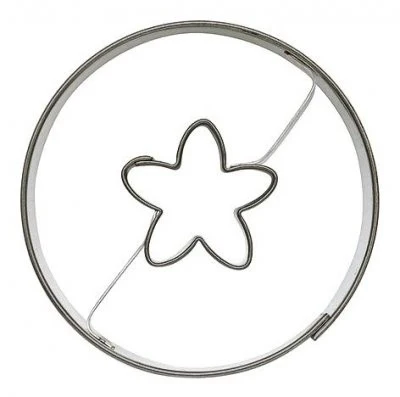 Pepperkakeform ringblomst - 4,5 cm