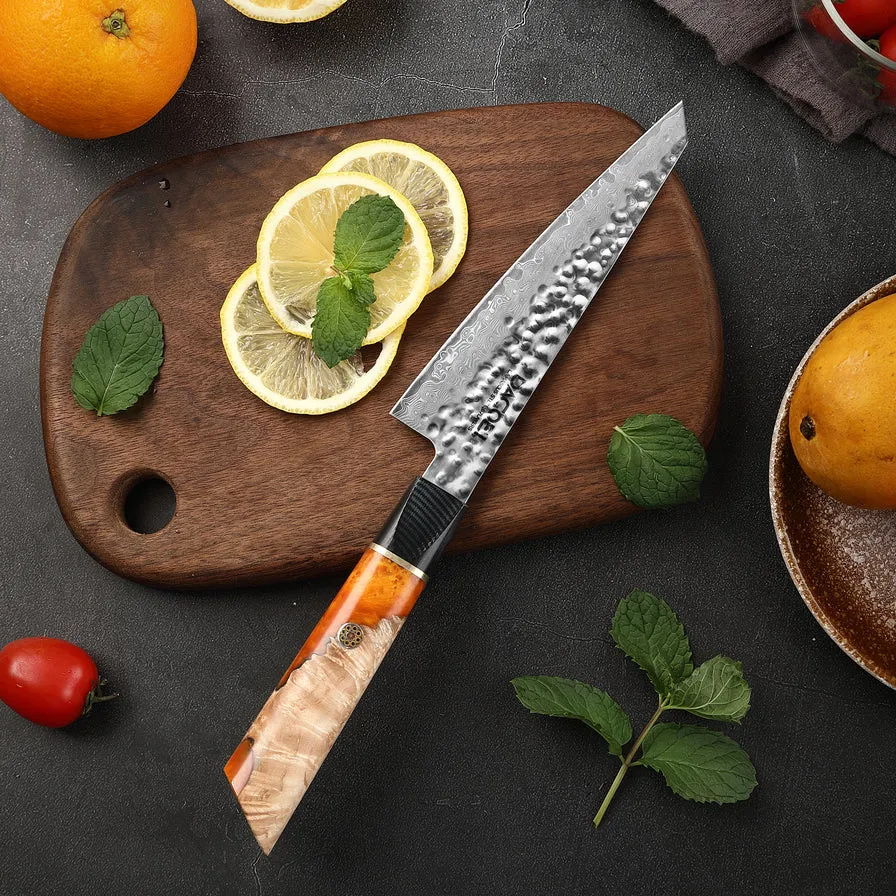 Profesjonell universalkniv C50, Damaskus stål 67 lag