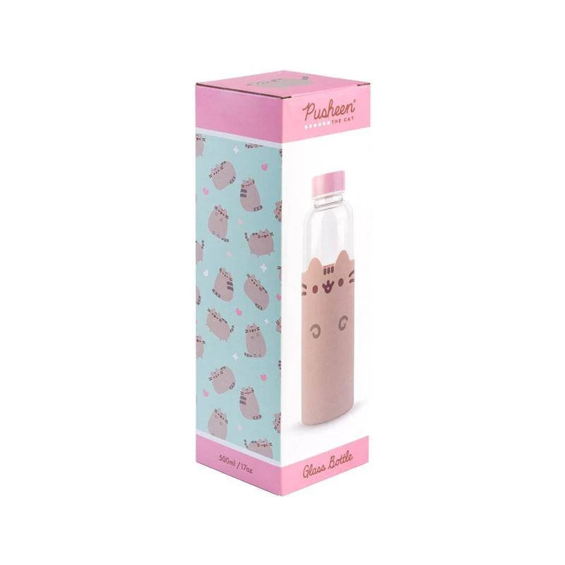 Pusheen Vannflaske i Glass