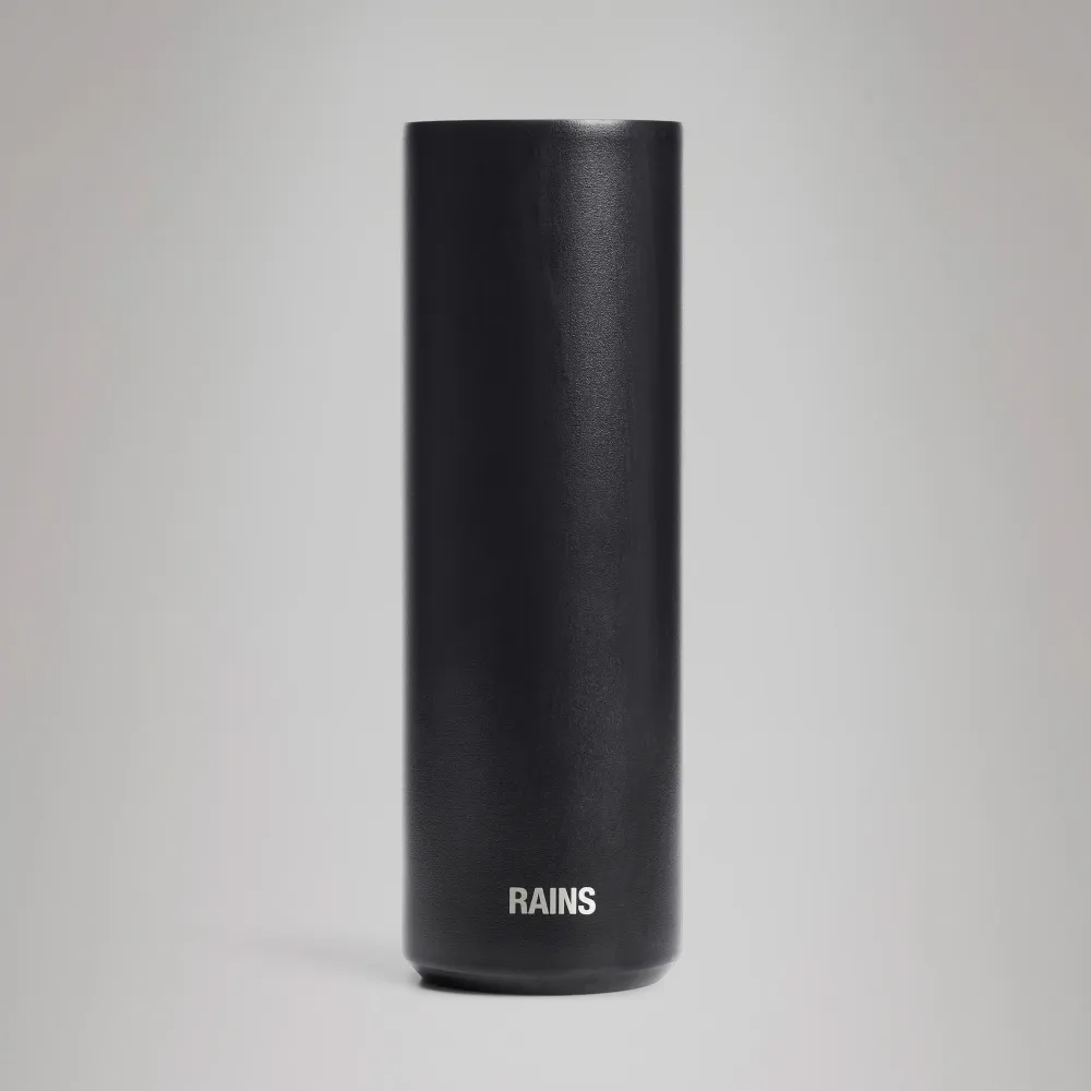 Rains Insulated Flask 500ml, Black