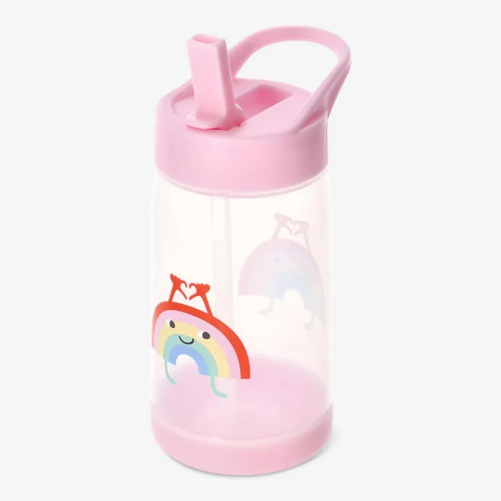 Rosa drikkeflaske. 420 ml