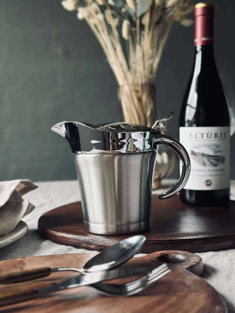 Sauskanne med lokk - Dobbeltvegget