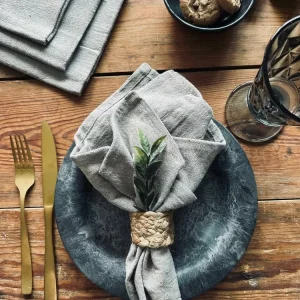 Servietter Taupe – 4 stk