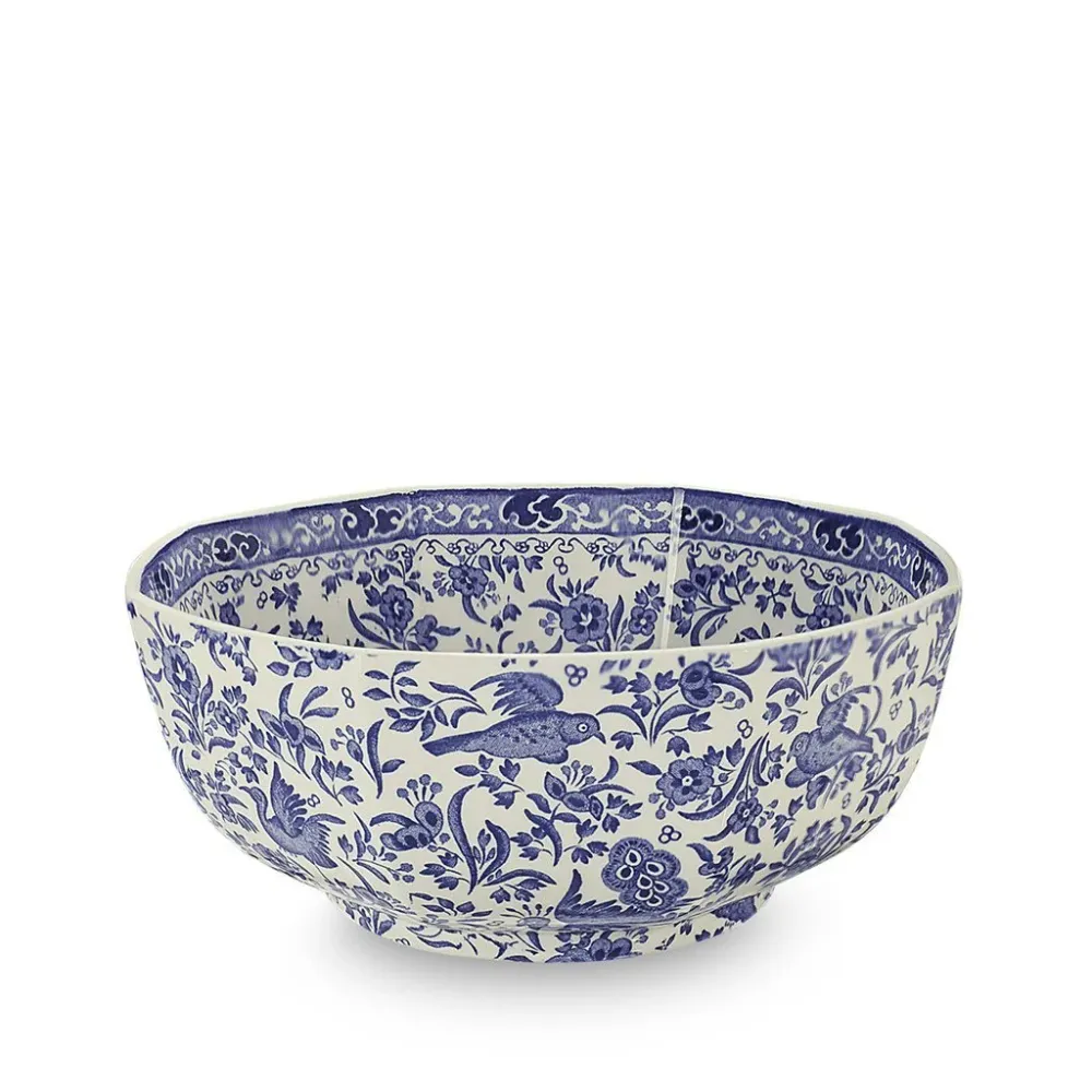 Skål Octagonal 20,5cm⎜Blue Regal Peacock