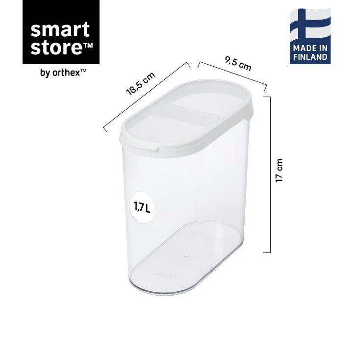 SmartStore Flip oppbevaringsboks med lokk 1,7 L