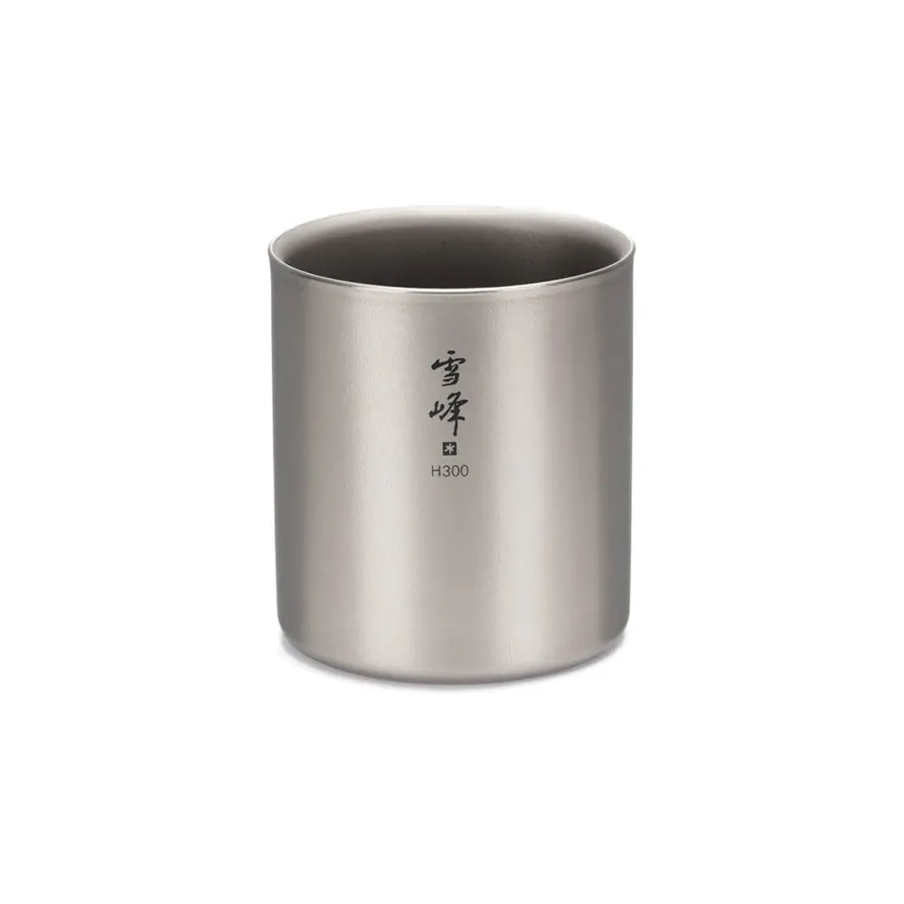 Snow Peak Ti-Double Stacking Mug H300