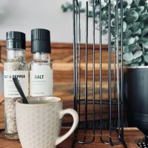 Stativ til kaffekapsler - Svart metall