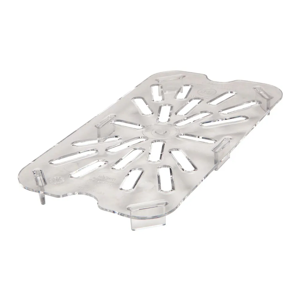 (6 stk.) CAMBRO | Camview® - Copolymer GN Dryppbrett 1/4 - Klar - BPA-fri