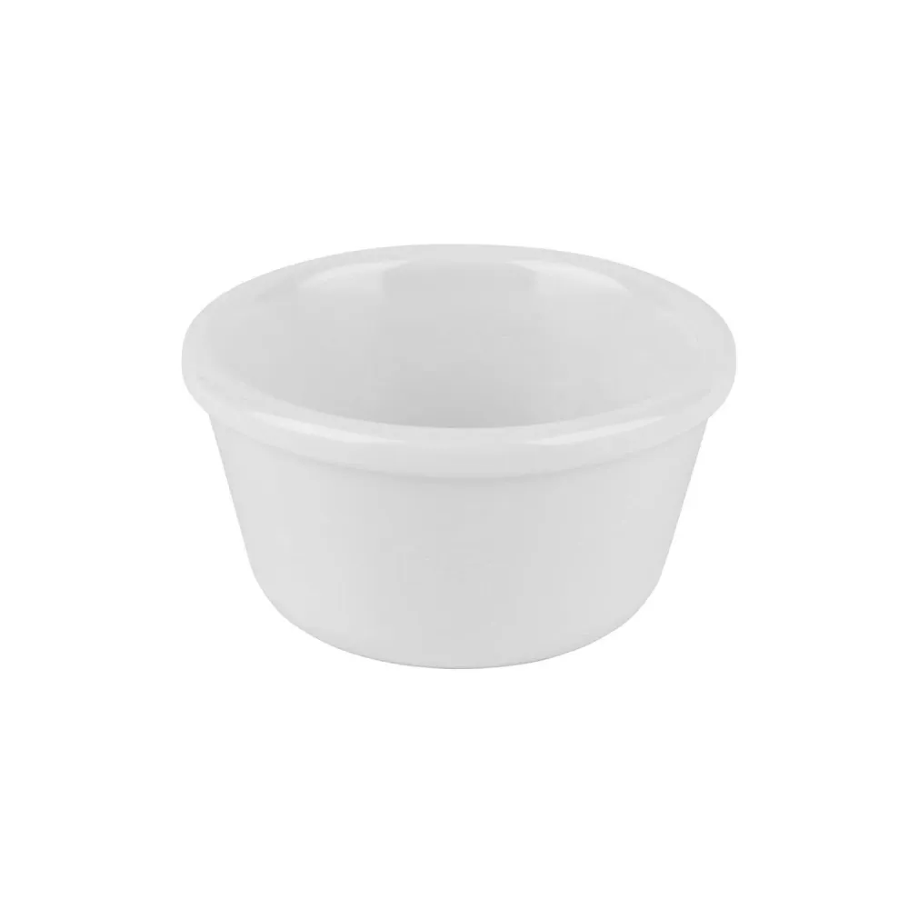 (24 stk.) Dipskåler – CASUAL – Melamin – 120 ml – Ø 85 mm – Hvit