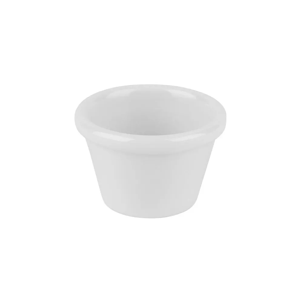 (24 stk.) Dipskåler – CASUAL – Melamin – 50 ml – Ø 60 mm – Hvit