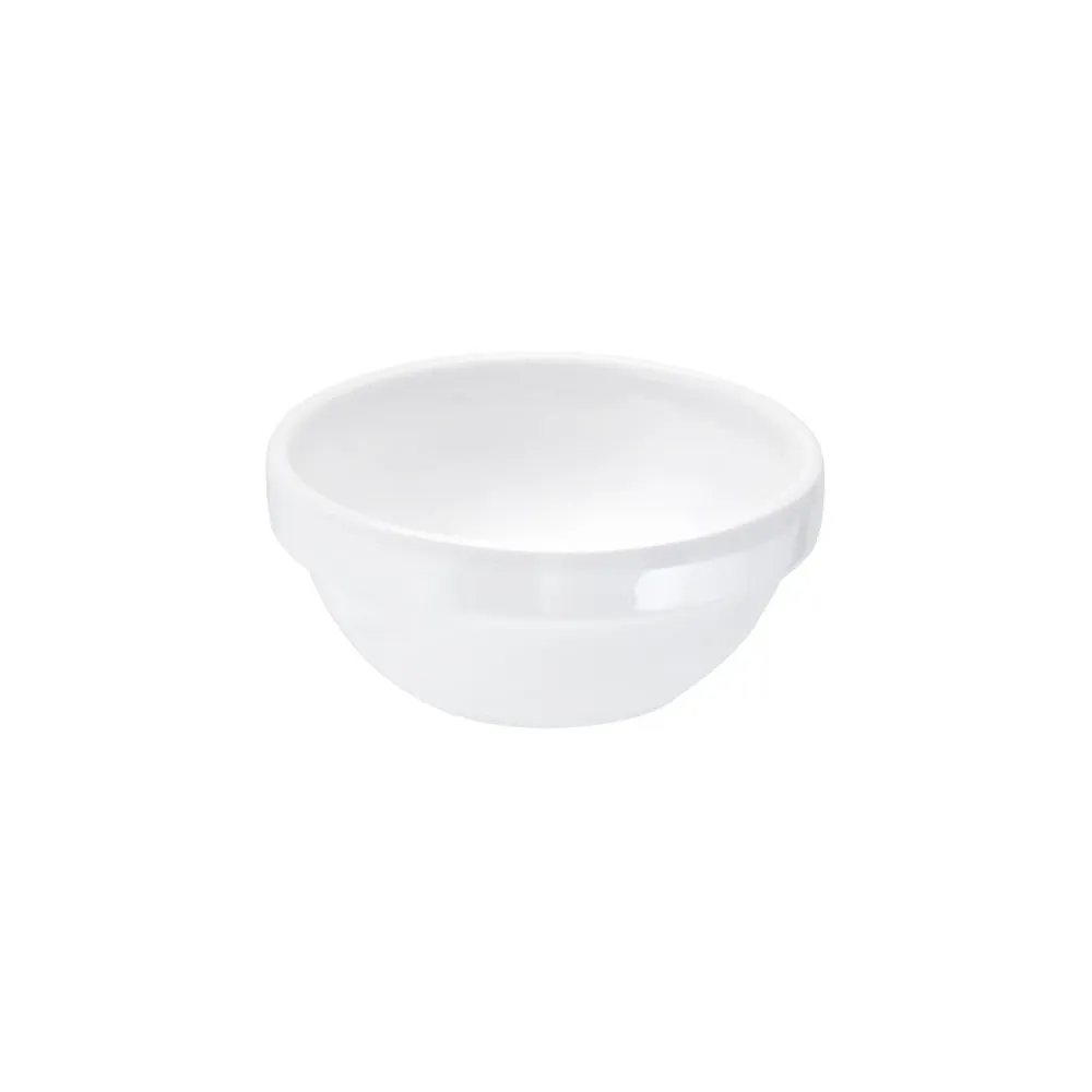 (6 stk.) Dyppeskåler - CASUAL MINI - Melamin - 50 ml - Ø 70mm - Hvit