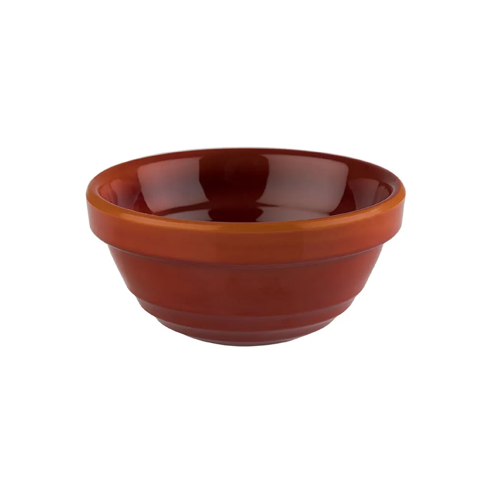 (6 stk.) Dyppeskåler - EMMA - Melamin - 60 ml - Ø 75mm - Rød