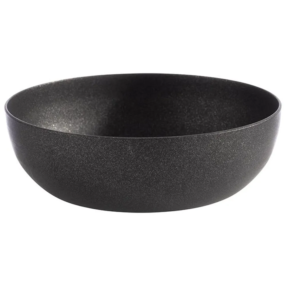 (6 stk.) Dyppeskåler - LEVANTE - Rustfritt stål - 50 ml - Ø 75mm - Svart