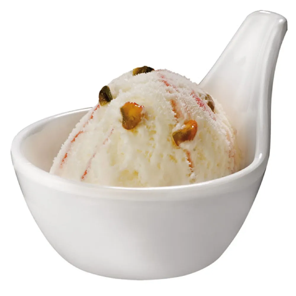 (20 stk.) Dyppeskåler - MINI GOURMET - Melamin - 50 ml - Ø 70mm - Hvit
