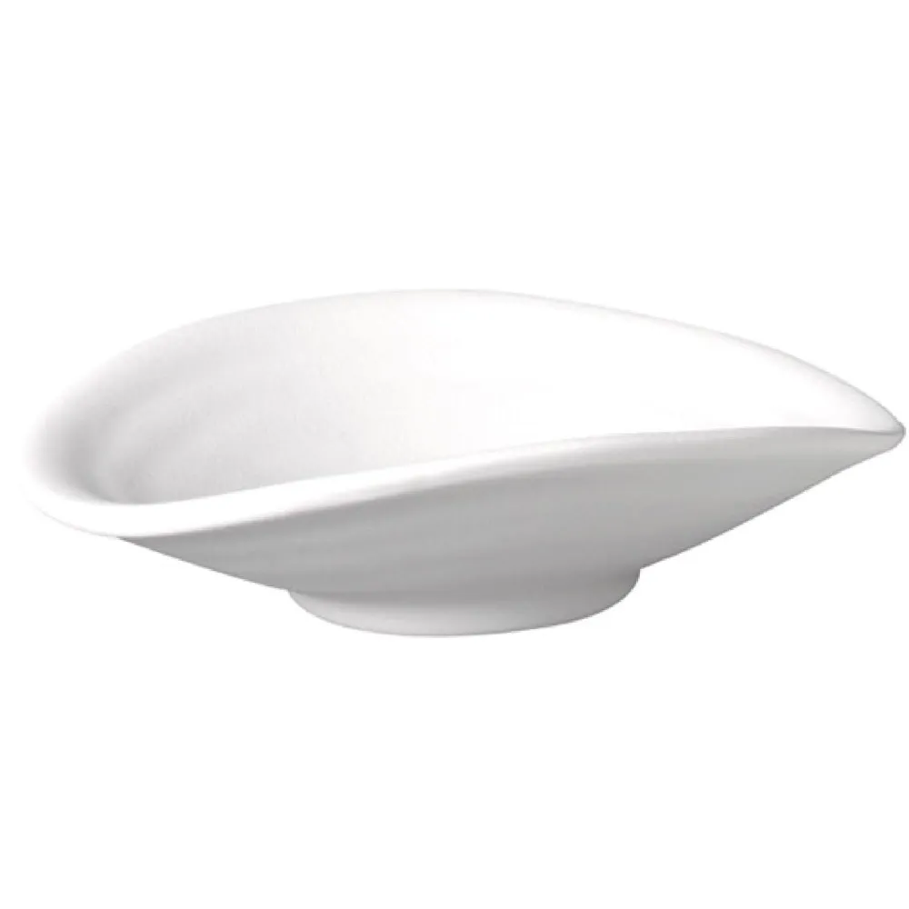 (6 stk.) Dyppeskåler - ZEN - Melamin - 40 ml - 110x100mm - Hvit