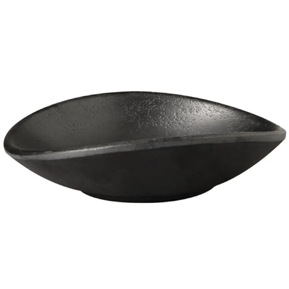 (6 stk.) Dyppeskåler - ZEN - Melamin - 40 ml - 110x100mm - Svart