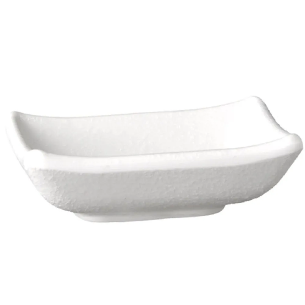 (6 stk.) Dyppeskåler - ZEN - Melamin - 50 ml - 90x70mm - Hvit