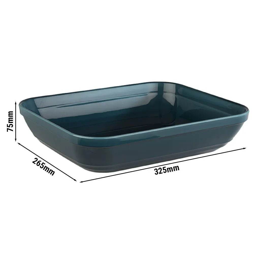 (6 stk.) GN-brett 1/2 - EMMA - melamin - 3,5 liter - dybde: 75 mm