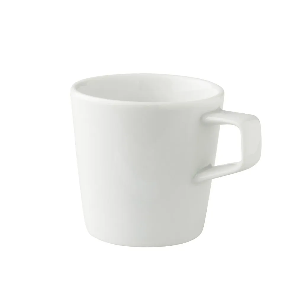 (12 stk) Kaffekopp - 25 cl - Hvit