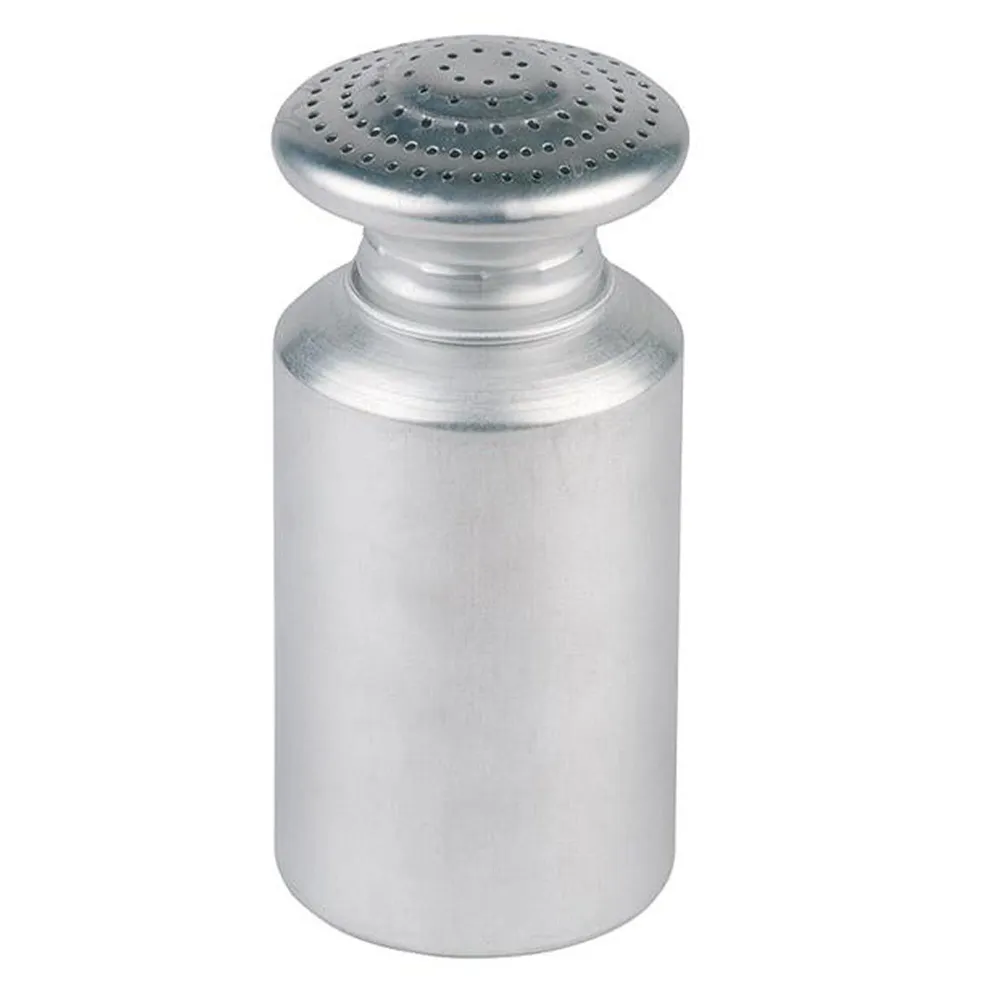 (6 stk.) Salt- og chipsstrøer - rustfritt stål - 450 ml - høyde: 195 mm