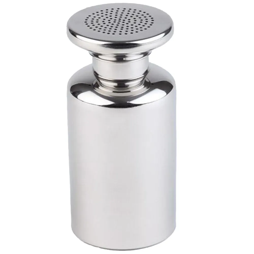 (6 stk.) Salt- og chipsstrøer - rustfritt stål - 450 ml - høyde: 195 mm
