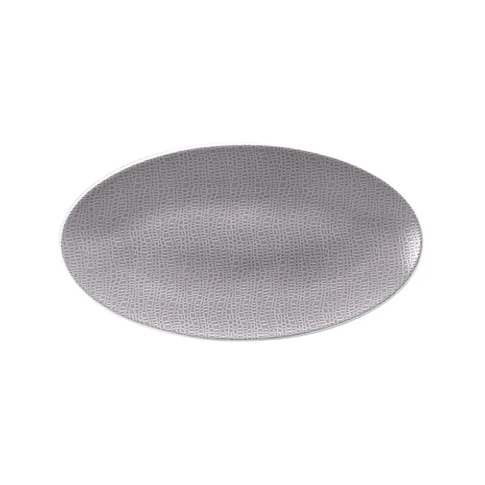 (2 stk.) SELTMANN WEIDEN | Coupe-tallerken – 330 x 180 mm – Grå