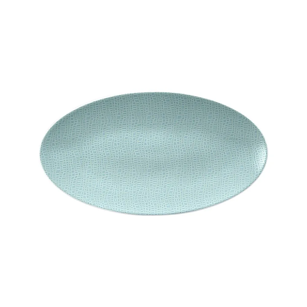 (2 stk.) SELTMANN WEIDEN | Coupe-tallerken – 330 x 180 mm – Turkis