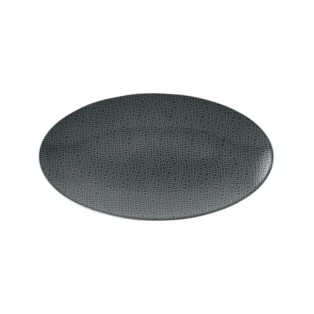(2 stk.) SELTMANN WEIDEN | Coupe-tallerken – 330 x 180 mm – Antrasitt