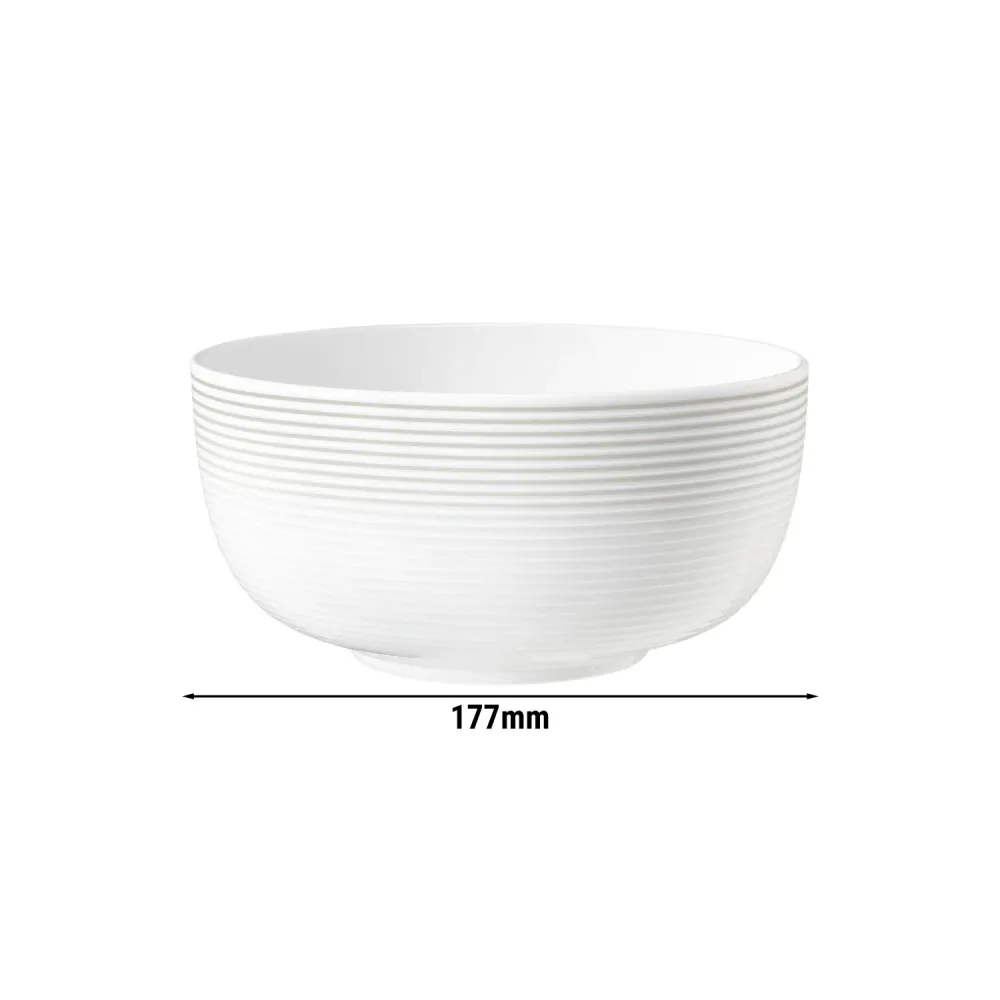 (2 stk.) SELTMANN WEIDEN | Foodbolle – Ø 175 mm – Perlegrå